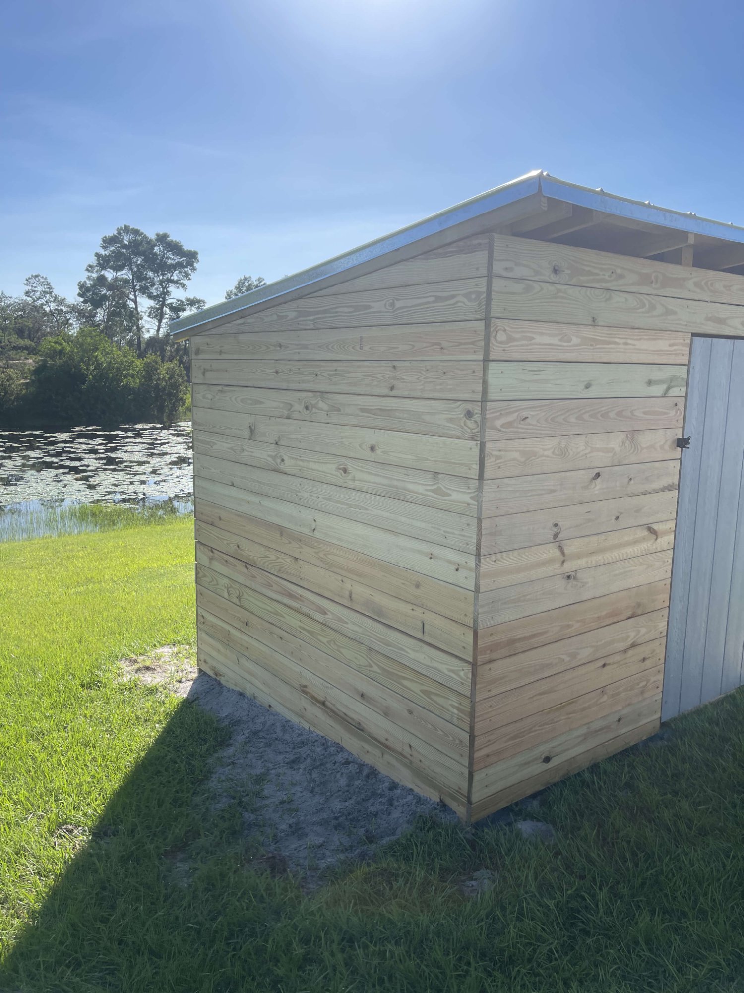 Shed construction